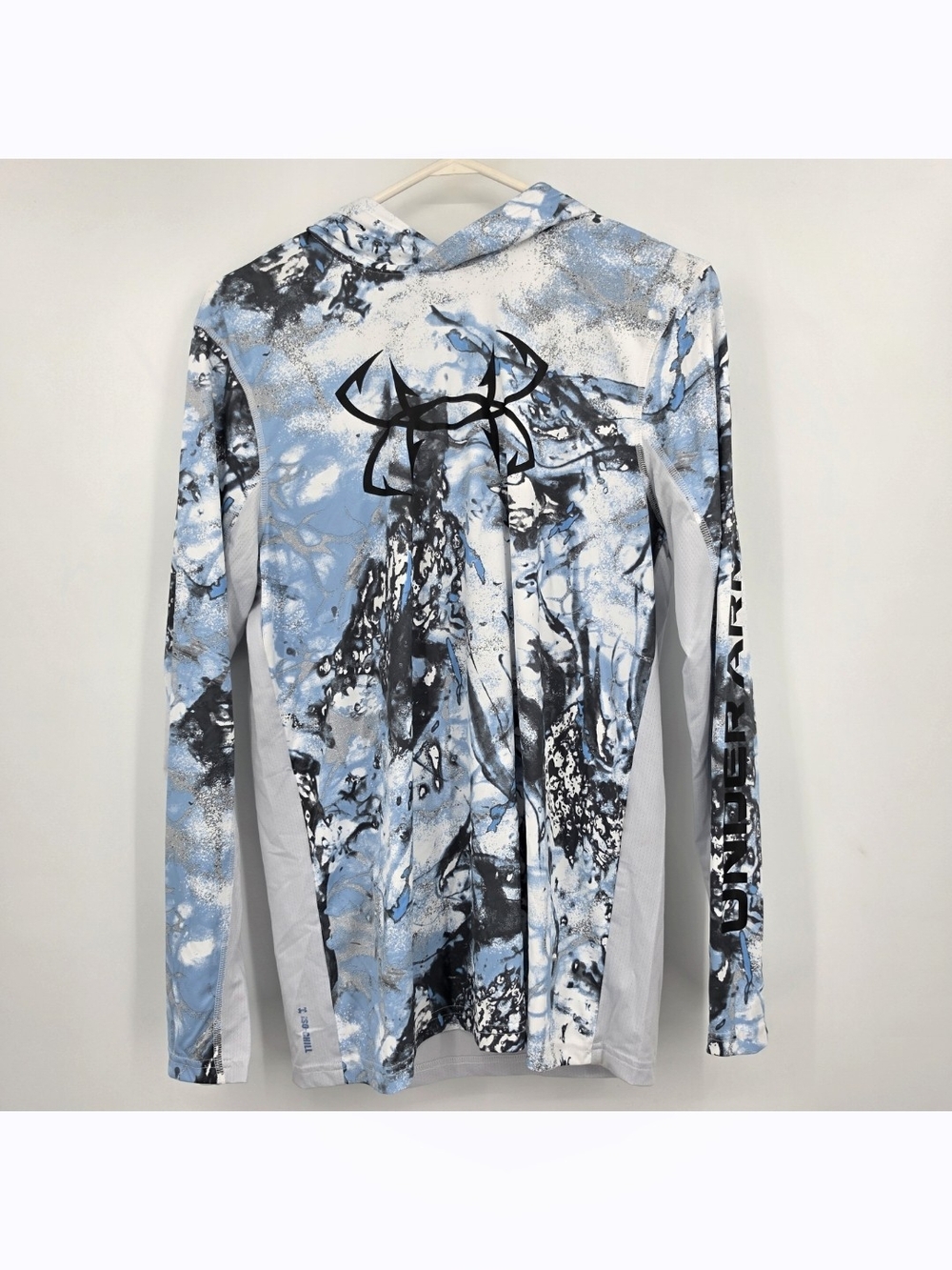 Under Armour Mens Iso Chill Shorebreak Camo Hoodie Lot Small 3 Shirts Multicolor - Picture 2 of 6